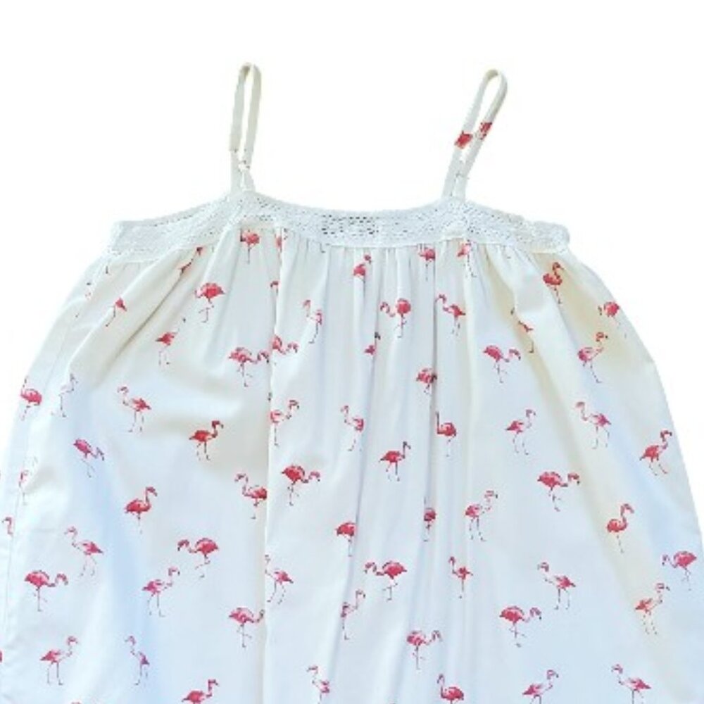 Petite Plume Flamingo Dress Size 7 - Picture 5 of 5